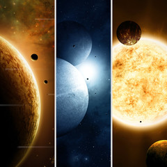 Wall Mural - Space Banners