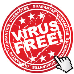 Poster - VIRUS FREE! ICON