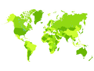 world map vector illustration