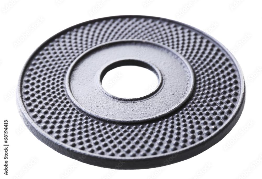 Stand maker for Chinese traditional teapot isolated on white