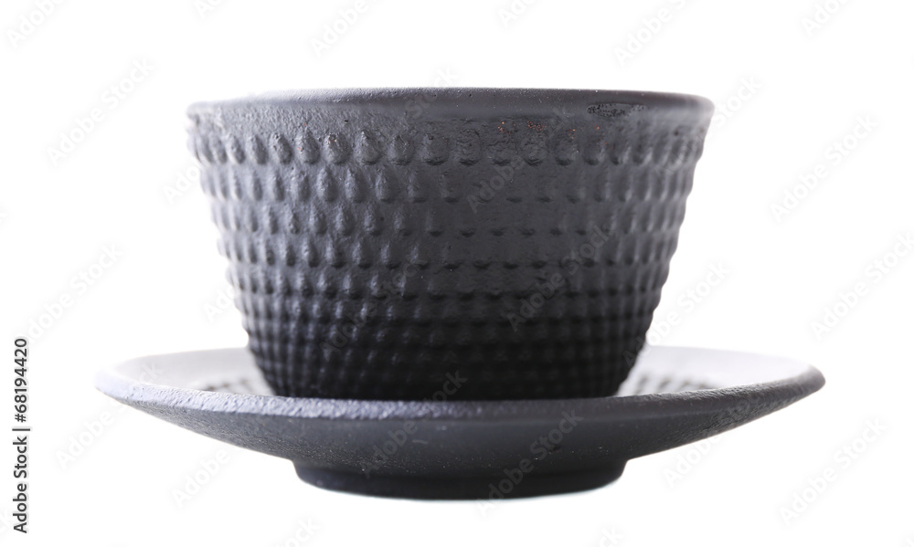 Chinese traditional bowl for tea ceremony isolated on white