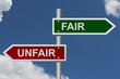 Fair versus Unfair