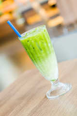 Sticker - Iced green tea latte