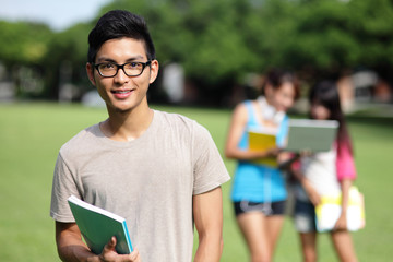 Sticker - Happy College students