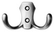 Metal hanger -Clipping path