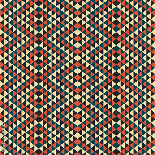 Plakat na papierze fotorealistycznym Abstrakcyjny wzór geometryczny trójkąt