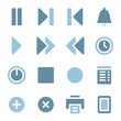© Sergiy Timashov - Media player web icons set