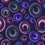 Colorful abstract background lights and circle  seamless