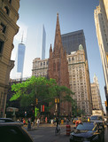 Fototapeta  - Trinity Church in Manhattan, New York City.