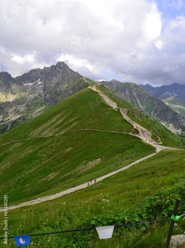 Obraz na płótnie canvas dwuczęściowy "dyptyk" Kasprowy wierch - tatry