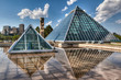 Glass Pyramids in Edmonton, Alberta, Canada