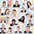 © Andrey Popov - Collage Of Business People Smiling