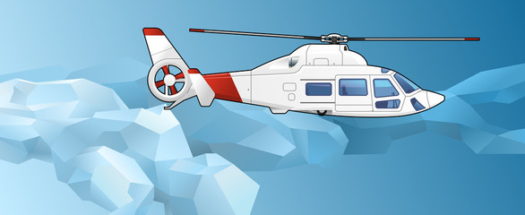 Wall Mural - helicopter