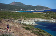 Leinwanddruck Bild sentier douanier du Cap Corse