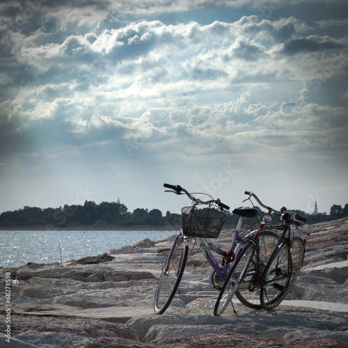 Plakat na papierze fotorealistycznym Miłość między cyklami