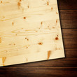 Rustikale Holzplatte