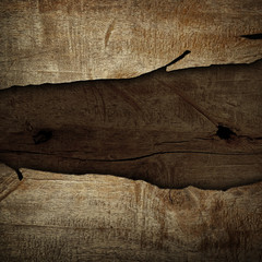 Wall Mural - cracked wood background