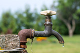 Fototapeta  - Old water tap