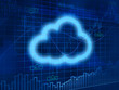 © Sergiy Timashov - Cloud computing symbol on finance background