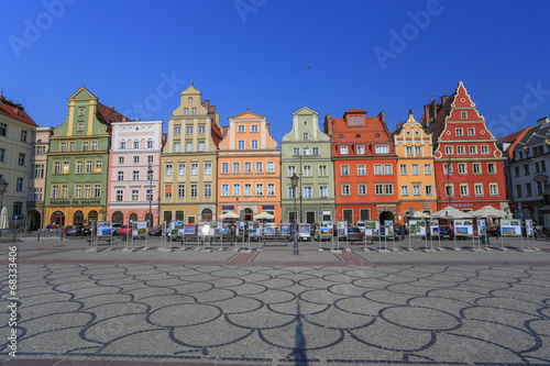 Board z aluminiowym obramowaniem Wrocław - stare miasto