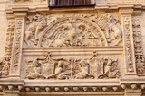 Fototapeta  - Church Iglesia Durante La Eucarista Tower Details Granada Spain