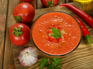 Wall Mural - gazpacho soup