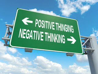 positive thinking negative thinking