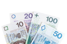 Set Of Polish Zloty New Banknotes