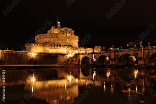 Board z aluminiowym obramowaniem Castel sant'angelo