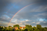 Fototapeta Tęcza - Rainbow arch