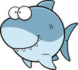 Cartoon Shark Happy