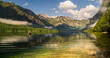 Górskie jezioro,Alpy,Słowenia