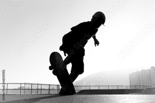 Fotoboard na płycie Radykalny skateboarding