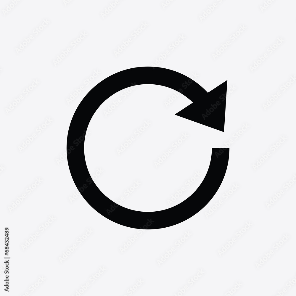 redo and undo symbol Stock Vector | Adobe Stock