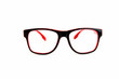 © kuarmungadd - Red glasses isolated over the white background
