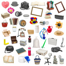 Simple Collage Of Isolated Objects