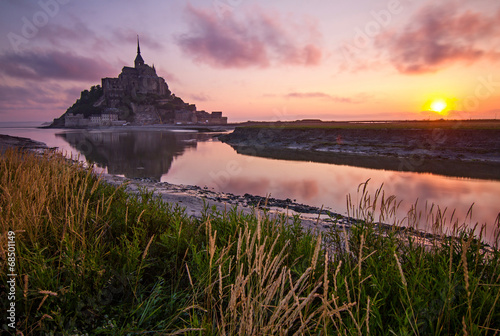 Board z aluminiowym obramowaniem Mont saint michel
