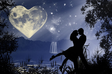 Wall Mural - Valentine's day romantic atmosphere