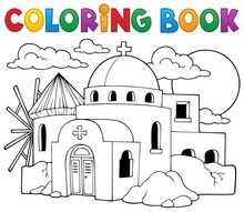 Coloring Book Greek Theme 2