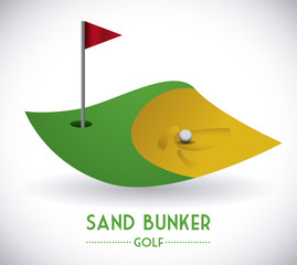 Sticker - golf design