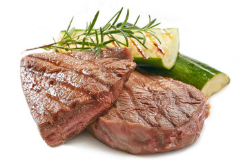 Canvas Print - grilled beef steak