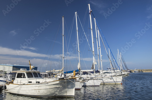 Naklejka na kafelki Sailing boats