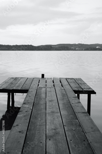 Tapeta ścienna Molo nad wodą