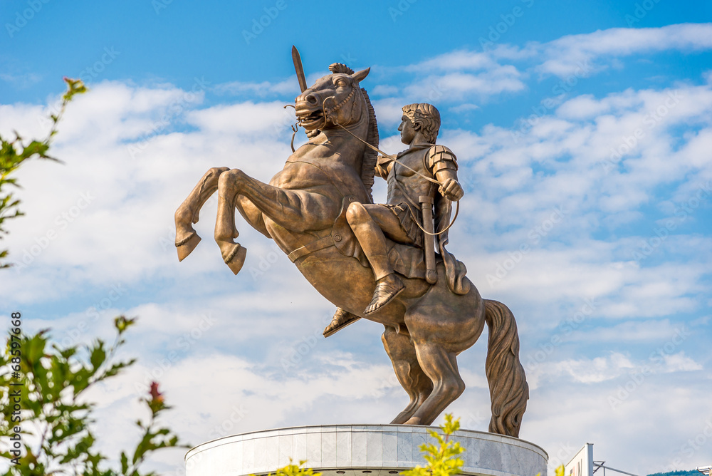 Sculpture Alexander the Great Stock Photo | Adobe Stock