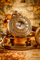 Wall Mural - Vintage pocket watch