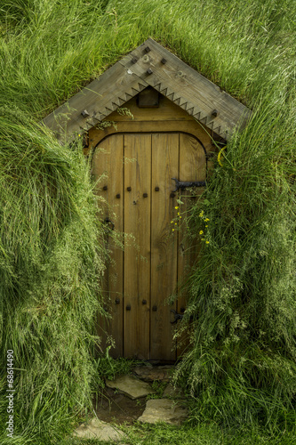 Naklejka na szybę Doorway