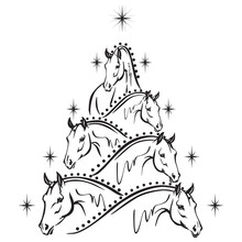 Horse Lovers Christmas Tree 2: Sport Horses