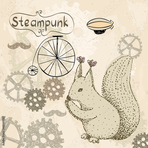 Obraz na płótnie canvas Steampunk