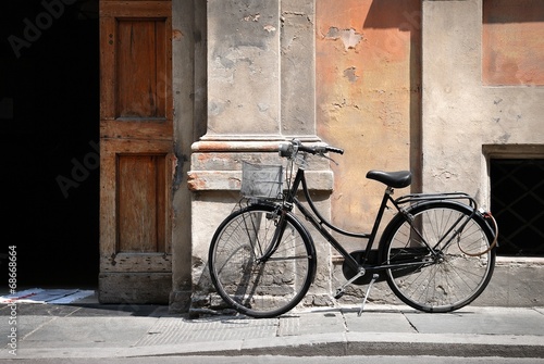 Naklejka - mata magnetyczna na lodówkę Italian old style bicycle