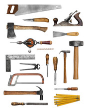 Old Carpenter Hand Tools